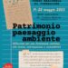 Corso nazionale di formazione “Patrimonio, paesaggio, ambiente” (Roma, 19-20 maggio 2023)